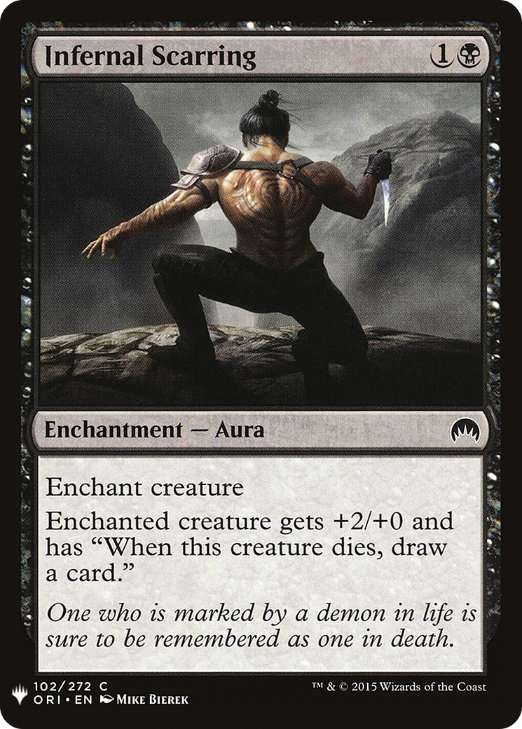 Infernal Scarring (LIST-ORI-102)