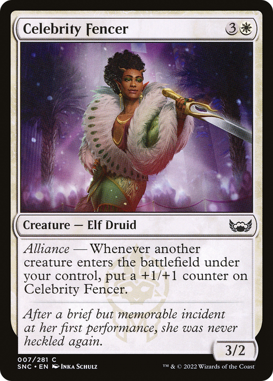 Celebrity Fencer (SNC-007)