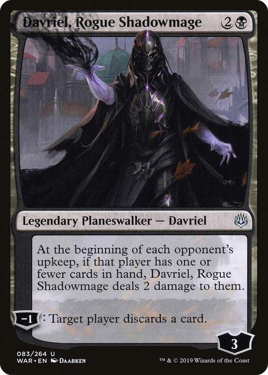 Davriel, Rogue Shadowmage (WAR-083)