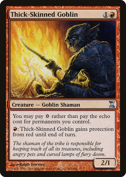 Thick-Skinned Goblin (TSP-182) (Foil)