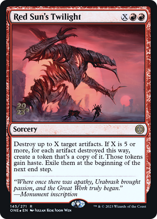 Red Sun's Twilight (PRE-145S) (Foil)