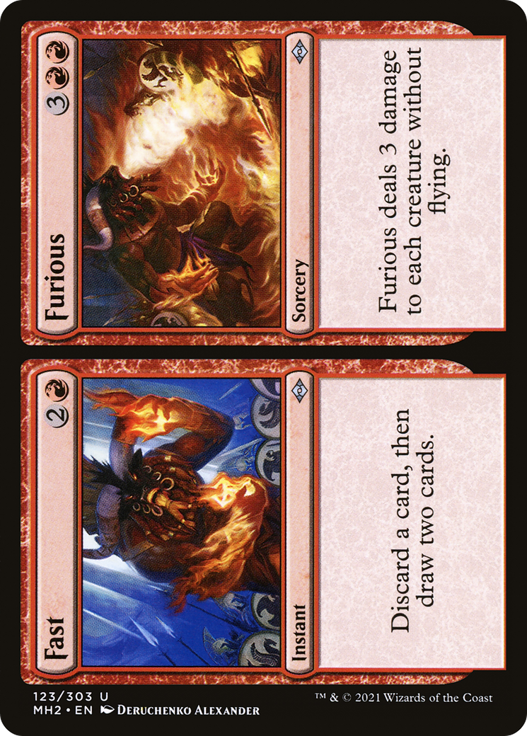 Fast // Furious (MH2-123) (Foil)