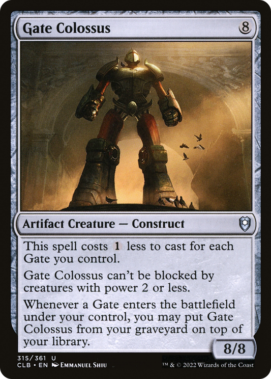 Gate Colossus (CLB-315) (Foil)