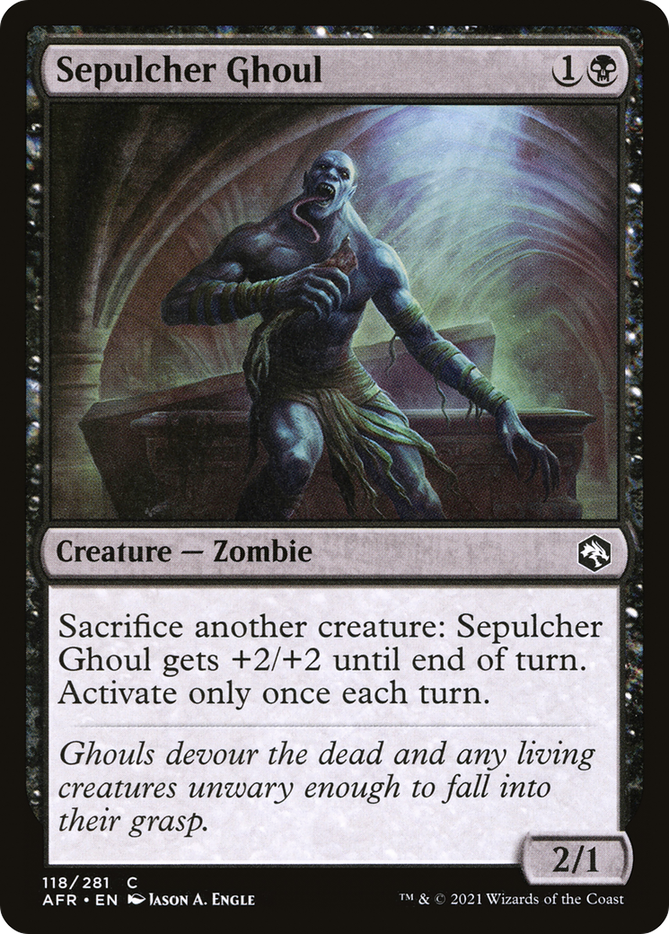 Sepulcher Ghoul (AFR-118) (Foil)