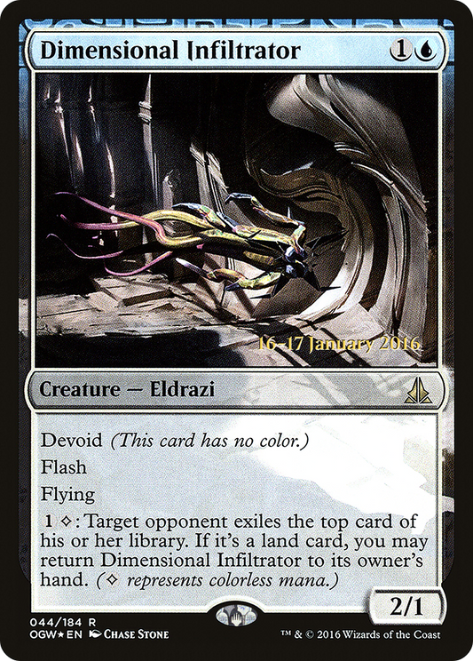 Dimensional Infiltrator (PRE-44S) (Foil)