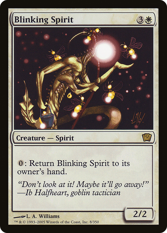 Blinking Spirit (9ED-08★) (Foil)