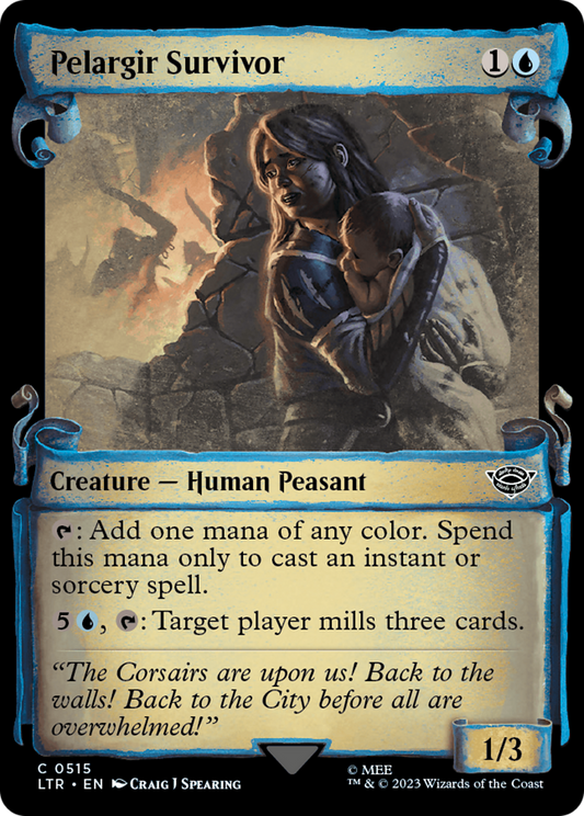 Pelargir Survivor (LTR-515) (Showcase) (Scroll) (Foil)