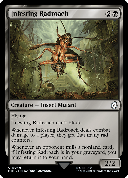 Infesting Radroach (PIP-046) (Foil)