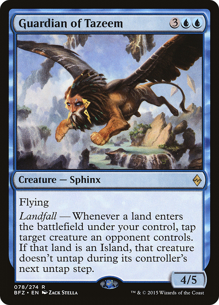 Guardian of Tazeem (BFZ-078) (Foil)