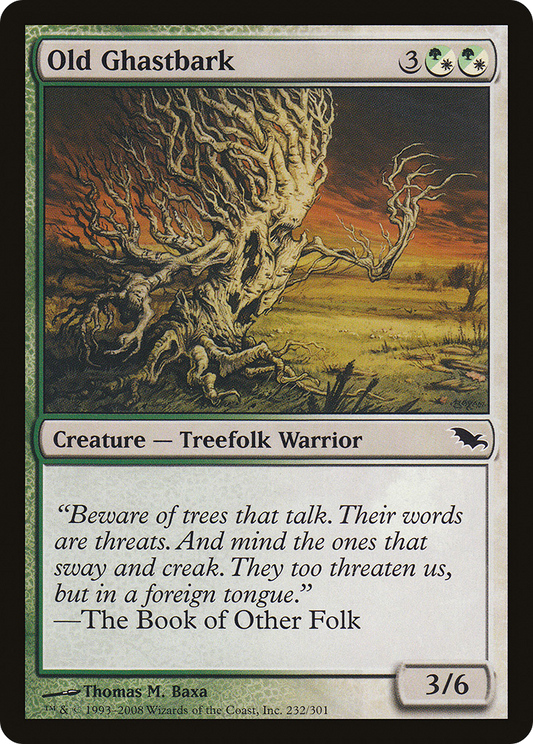 Old Ghastbark (SHM-232) (Foil)