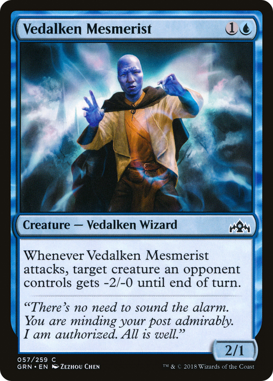 Vedalken Mesmerist (GRN-057) (Foil)