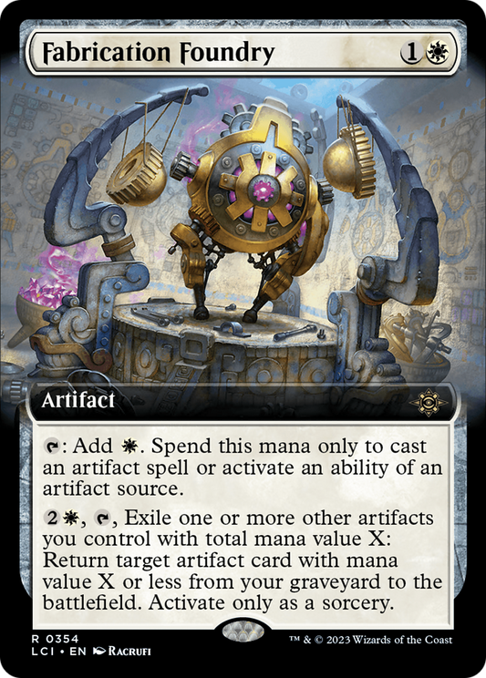Fabrication Foundry (LCI-354) (Extended Art) (Foil)