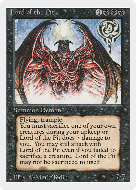 Lord of the Pit (3ED-116)