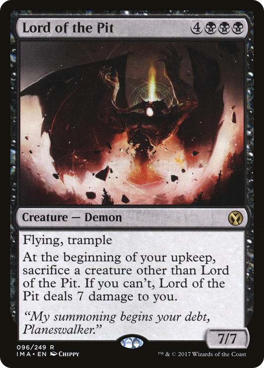 Lord of the Pit (IMA-096) (Foil)
