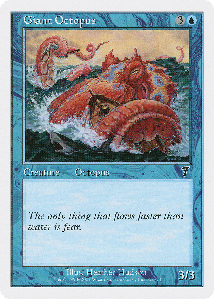 Giant Octopus (7ED-077)