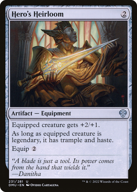 Hero's Heirloom (DMU-231) (Foil)