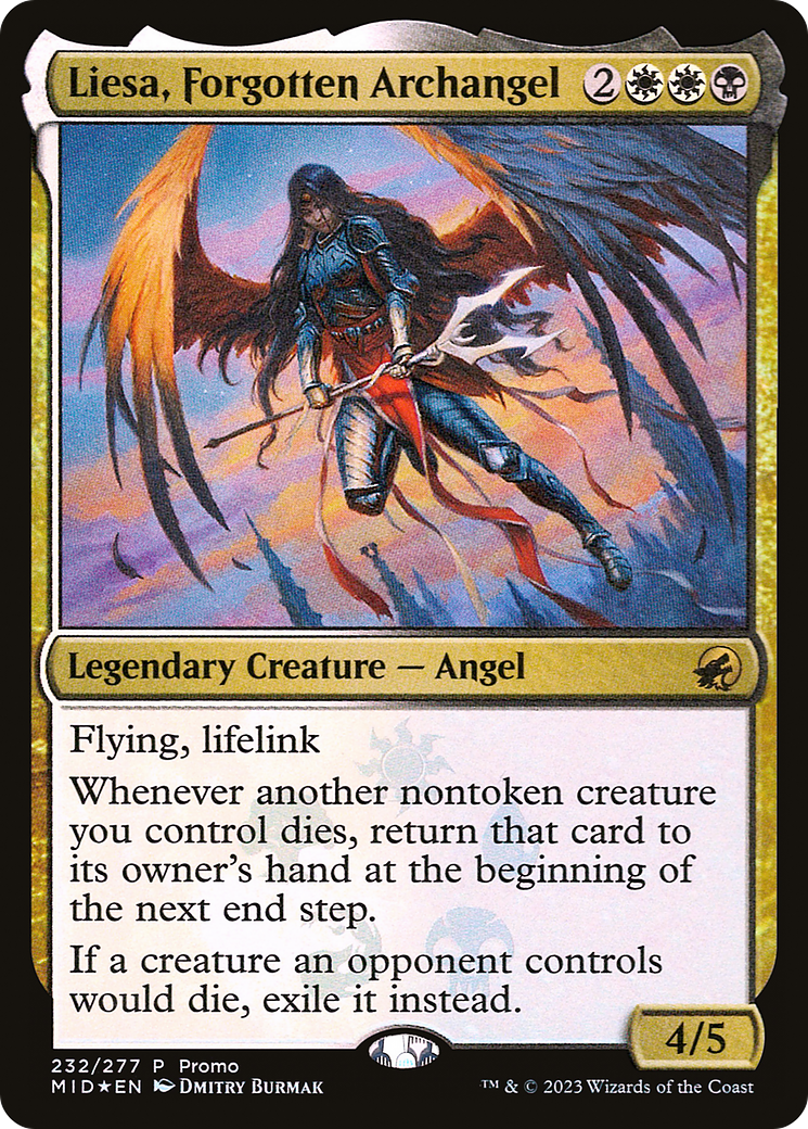 Liesa, Forgotten Archangel (MEDIA-232★) (Foil)