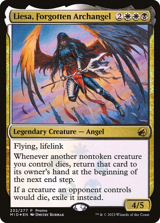 Liesa, Forgotten Archangel (MEDIA-232★) (Foil)