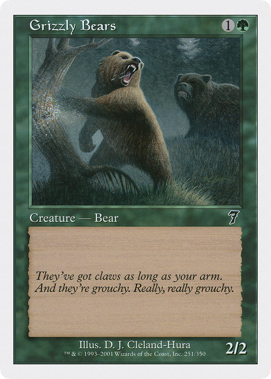 Grizzly Bears (7ED-251)