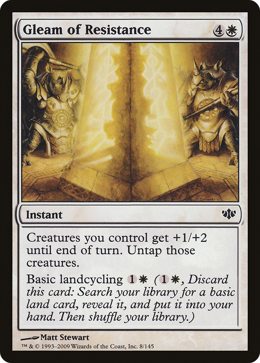 Gleam of Resistance (CON-008) (Foil)