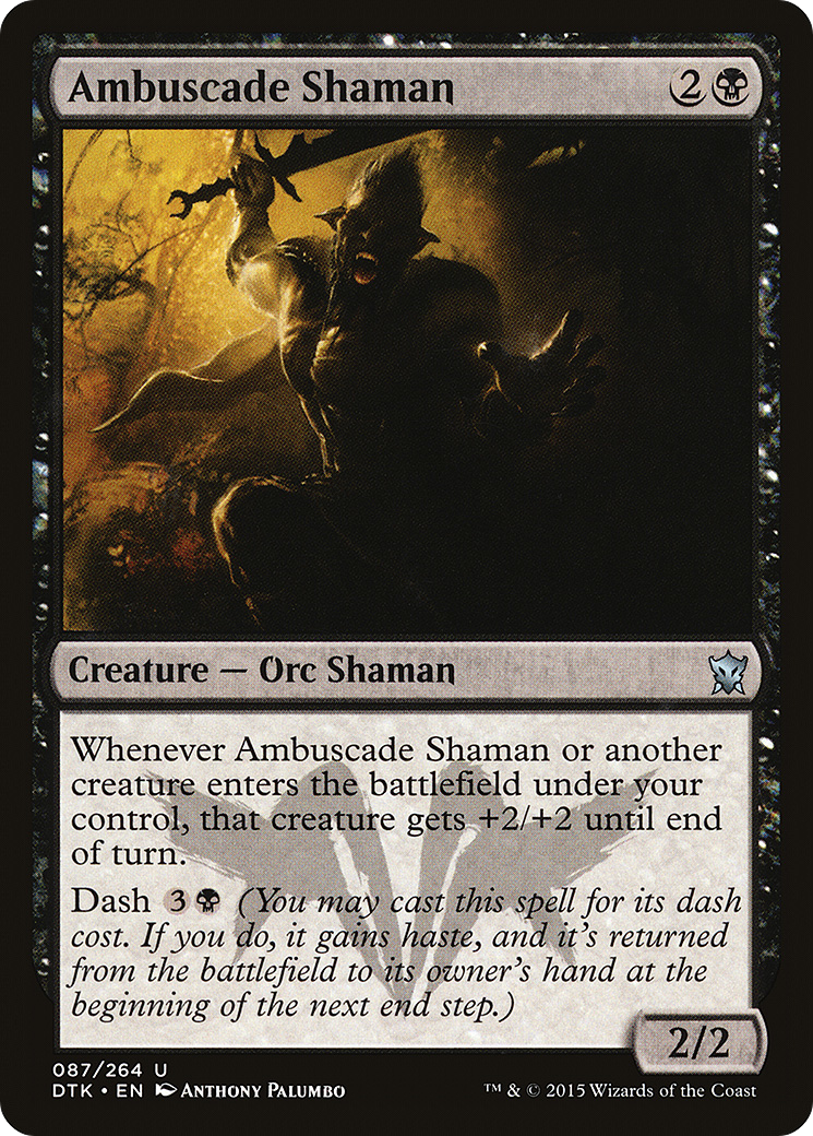Ambuscade Shaman (DTK-087) (Foil)