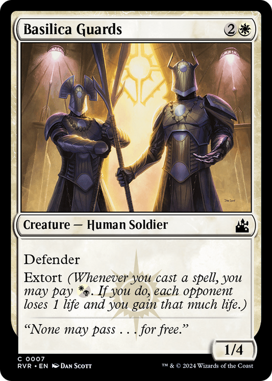 Basilica Guards (RVR-007) (Foil)
