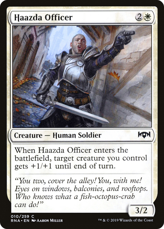 Haazda Officer (RNA-010) (Foil)