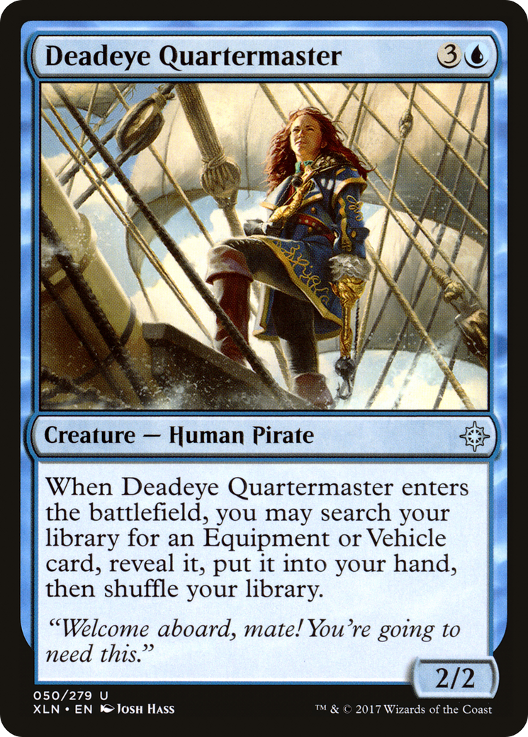 Deadeye Quartermaster (XLN-050) (Foil)