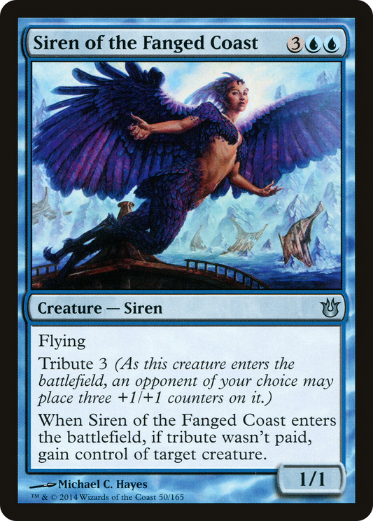 Siren of the Fanged Coast (BNG-050) (Foil)
