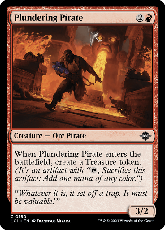 Plundering Pirate (LCI-160) (Foil)