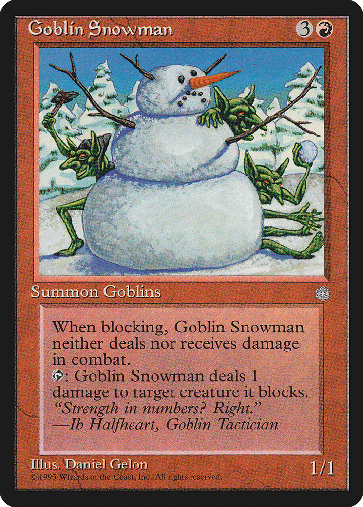 Goblin Snowman (ICE-191)