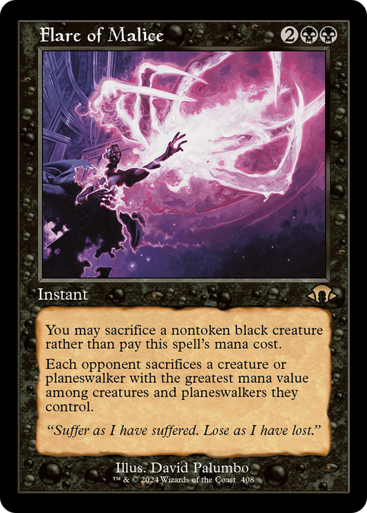 Flare of Malice (MH3-408) (Foil)