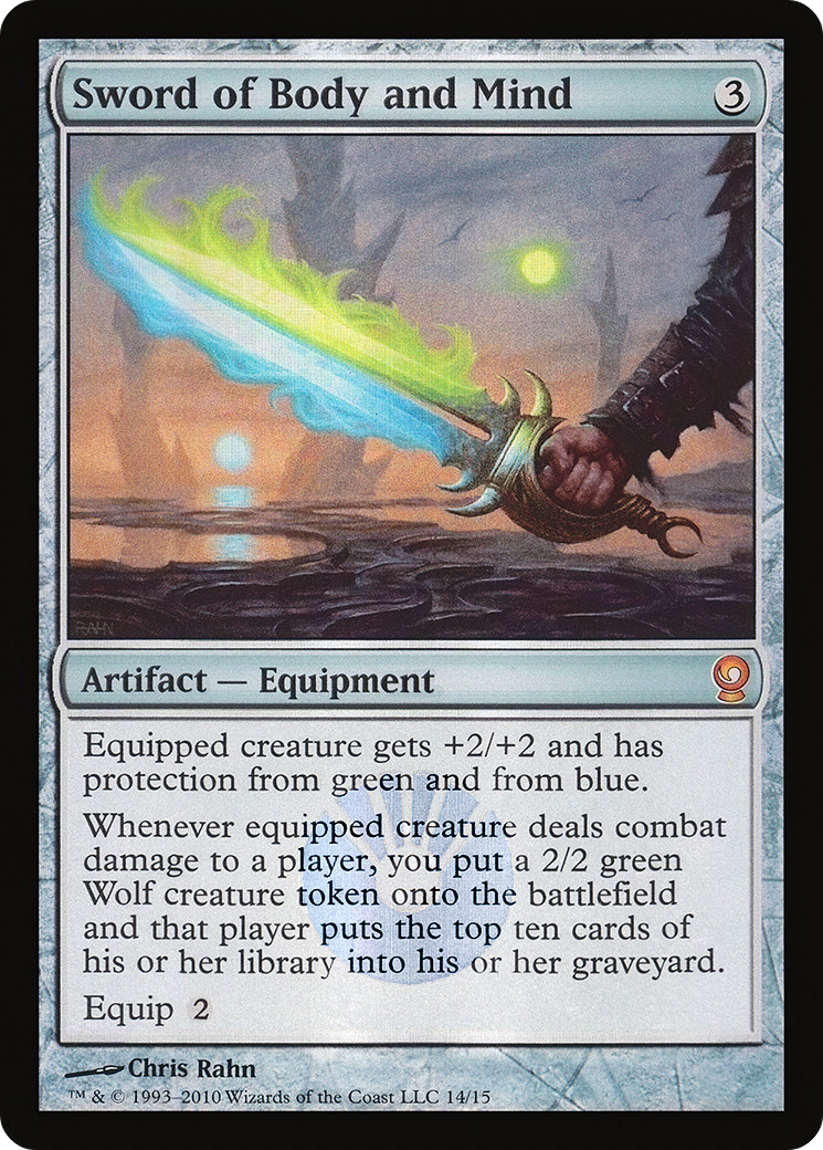 Sword of Body and Mind (V10-014) (Foil)