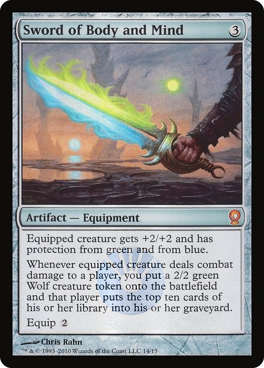 Sword of Body and Mind (V10-014) (Foil)