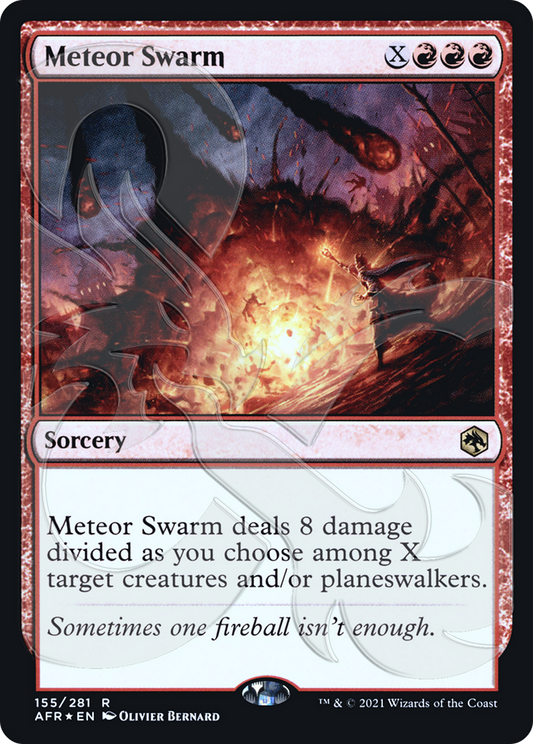 Meteor Swarm (AFR&-155A) (Foil)