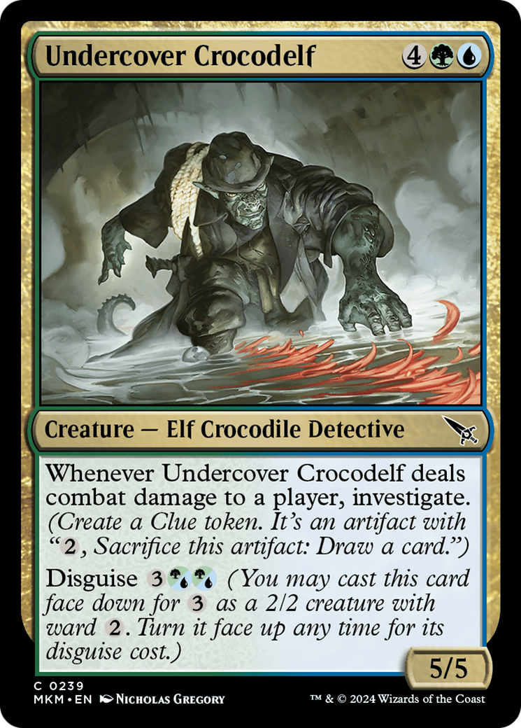 Undercover Crocodelf (MKM-239) (Foil)