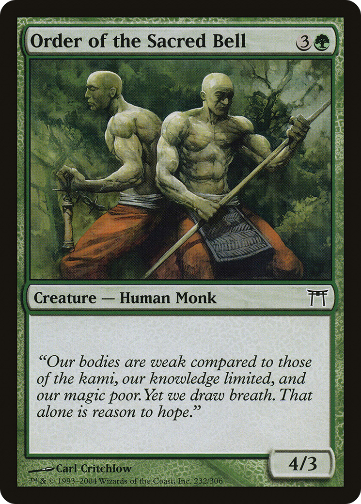 Order of the Sacred Bell (CHK-232) (Foil)