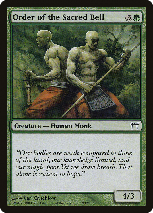 Order of the Sacred Bell (CHK-232) (Foil)