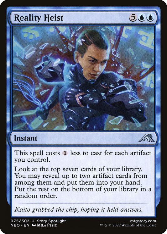 Reality Heist (NEO-075) (Foil)