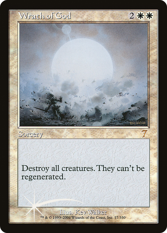 Wrath of God (7ED-57★) (Foil)