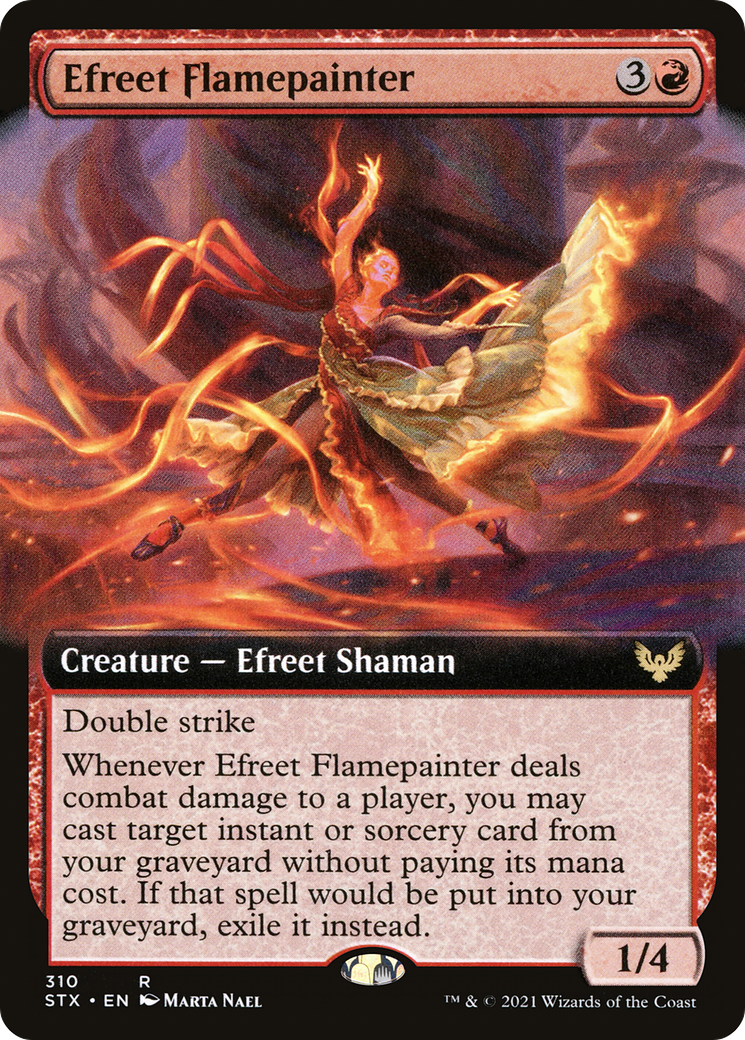 Efreet Flamepainter (STX-310) (Extended Art)