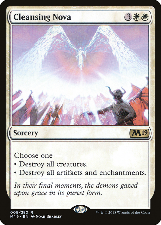 Cleansing Nova (M19-009) (Foil)