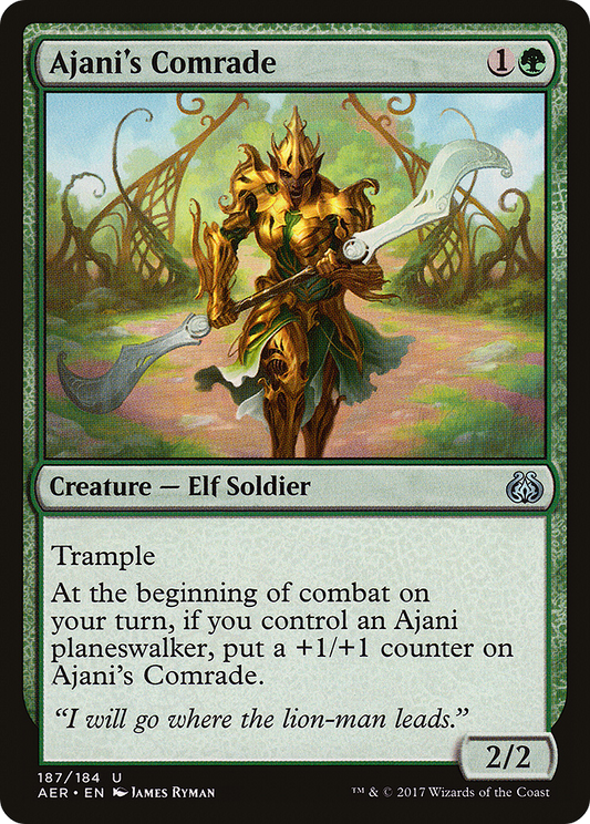 Ajani's Comrade (AER-187)