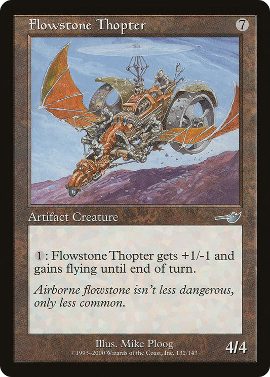 Flowstone Thopter (NMS-132) (Foil)