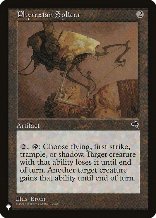 Phyrexian Splicer (LIST-TMP-303)