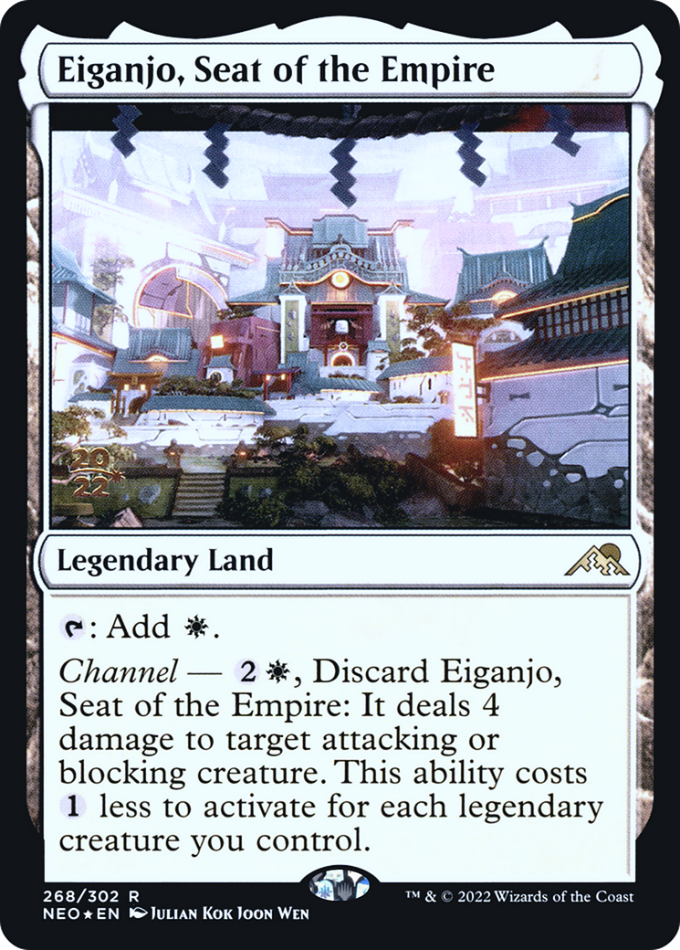 Eiganjo, Seat of the Empire (PRE-268S) (Foil)