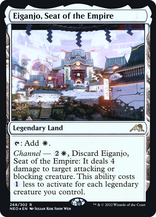 Eiganjo, Seat of the Empire (PRE-268S) (Foil)