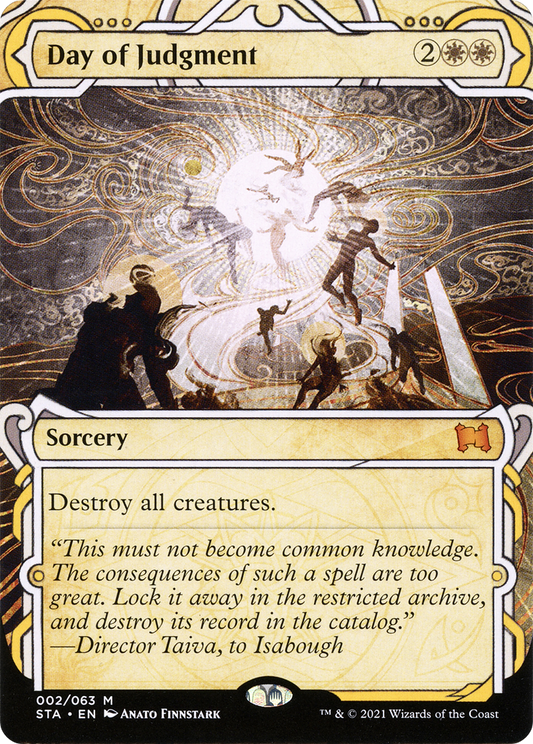 Day of Judgment (STA-02E) (Borderless) (Etched Foil)