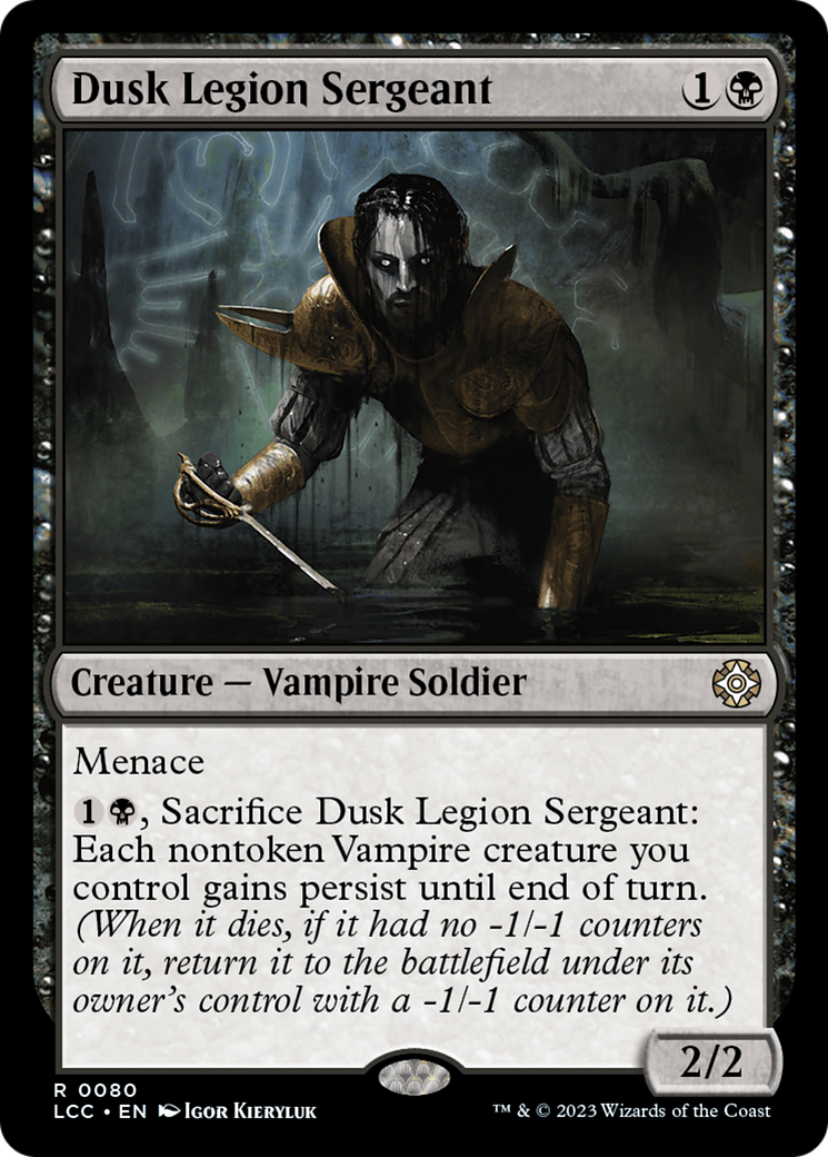 Dusk Legion Sergeant (LCC-080)