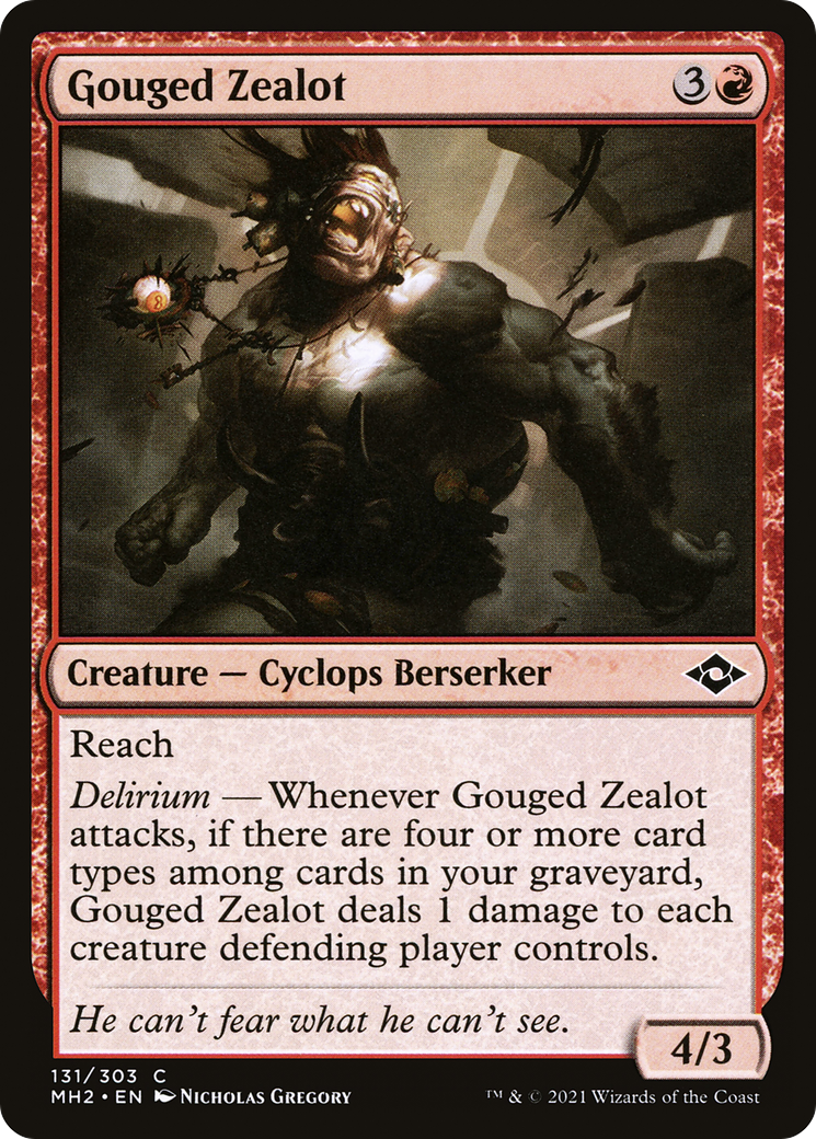 Gouged Zealot (MH2-131)